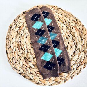 Baby Argyle Leg Warmers Brand New